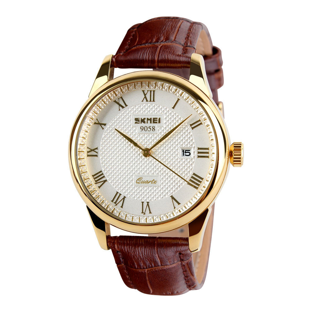 Fashion Business Men's Watch Calendar Quartz Watch