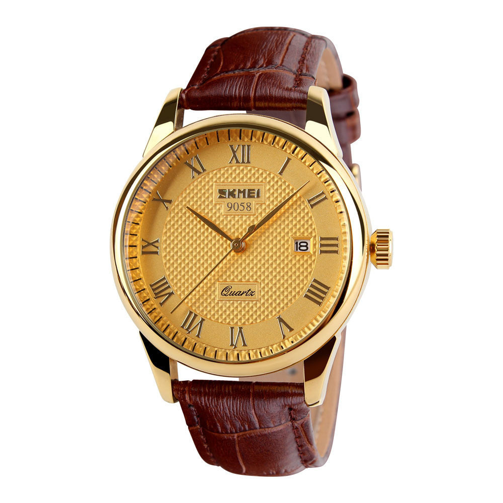 Fashion Business Men's Watch Calendar Quartz Watch