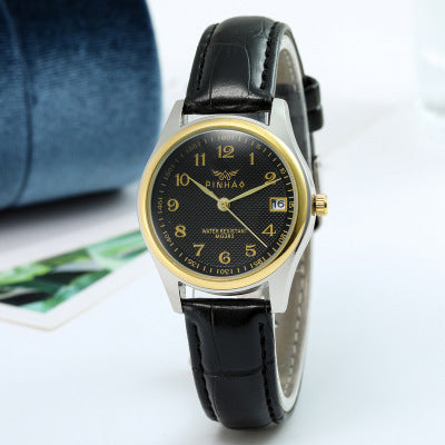Couple Belt Quartz Watch Non-mechanical Watch Student