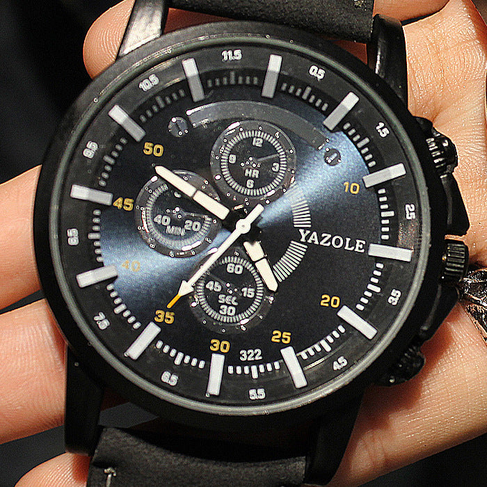 322 Department of sports leisure business men male belt table quartz watch waterproof fashion fashion men's custom