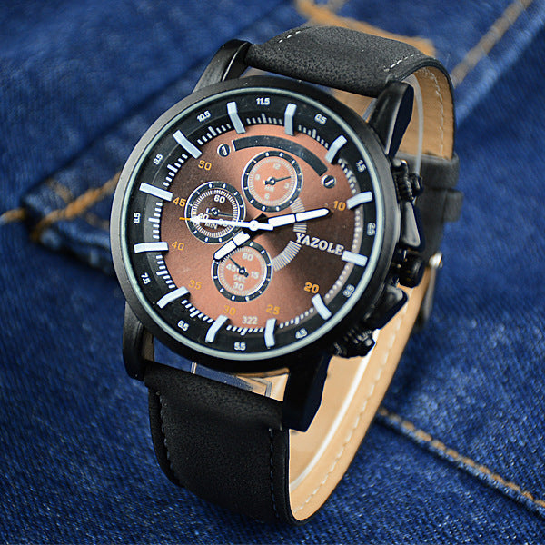 322 Department of sports leisure business men male belt table quartz watch waterproof fashion fashion men's custom