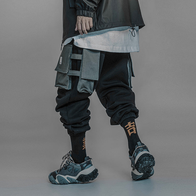 Casual pants leg binding