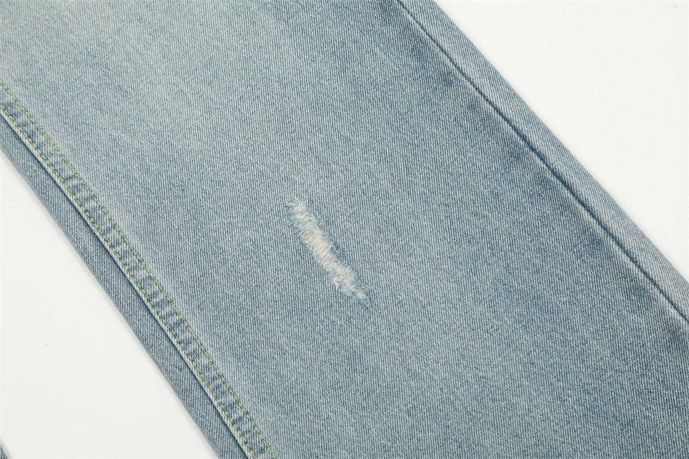 Fashion Wash Ripped Jeans For Men