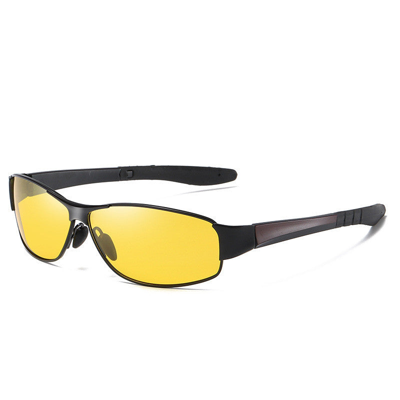 New Men's Square Polarized Sunglasses