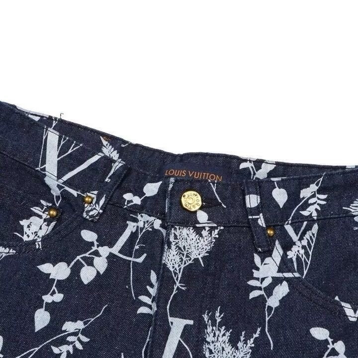 Fashion Jacquard Jeans Men's Straight