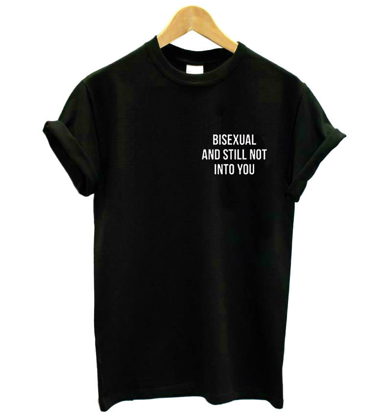Letter Printed Men And Women's Couple T Shirt