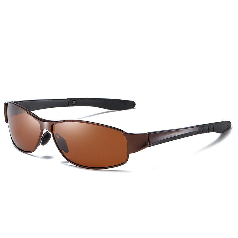 New Men's Square Polarized Sunglasses