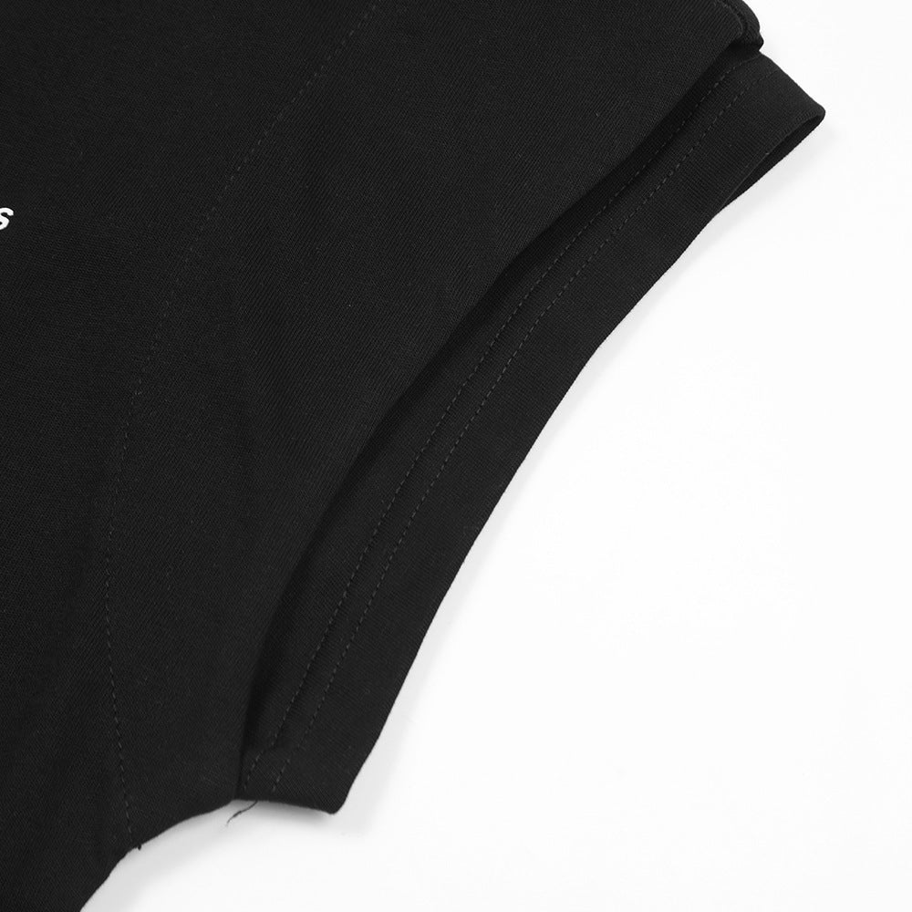 Fashion Personalized Letter T-shirt Vest Men