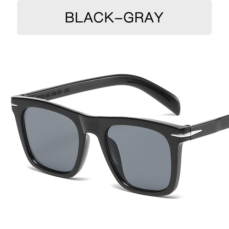 Vintage Small Square Sunglasses Fashion Metal