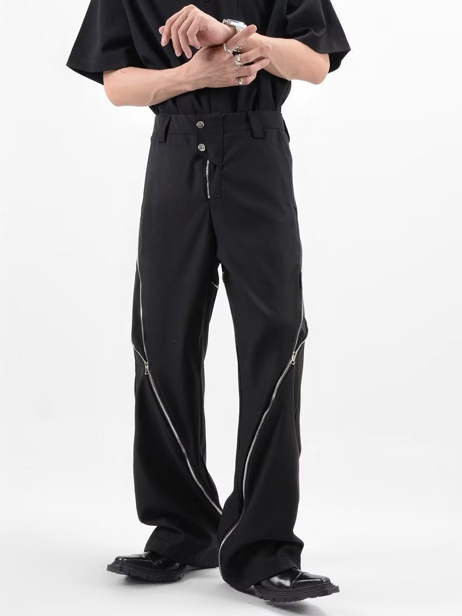Straight Casual Pants Advanced Trousers