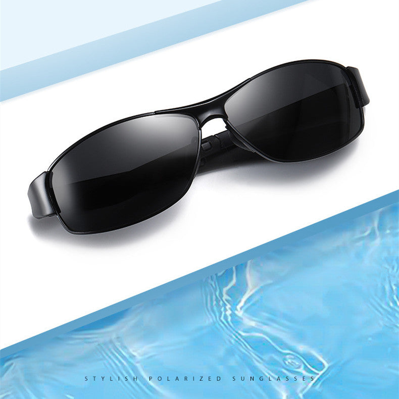 New Men's Square Polarized Sunglasses