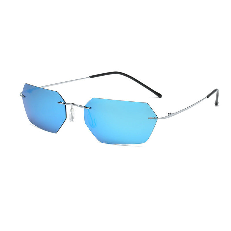 Ultralight Rimless Men's Driving Sunglasses