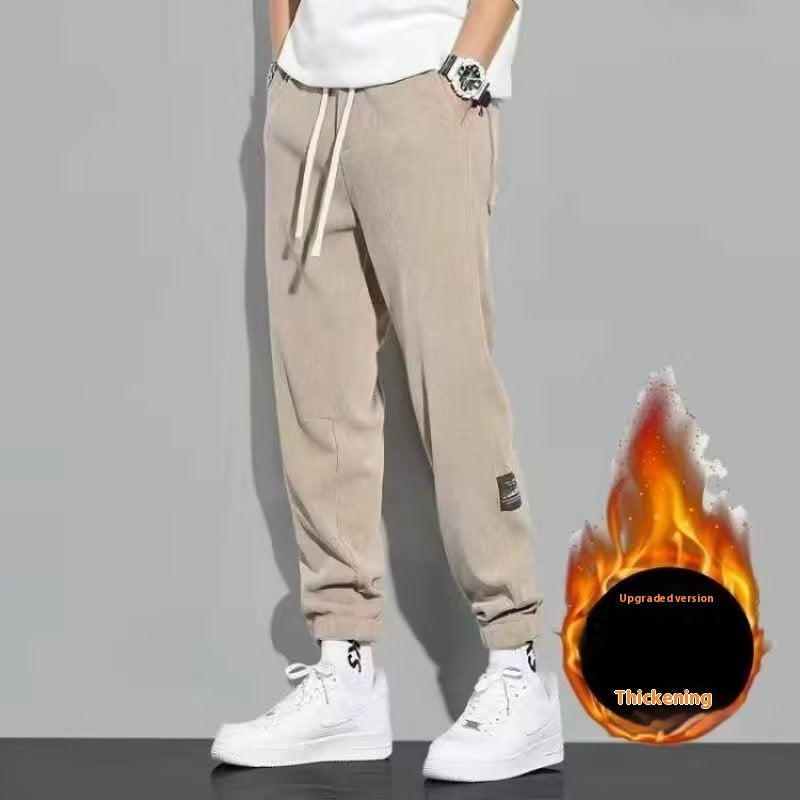 Men's Casual All-matching Pants Corduroy Sweatpants