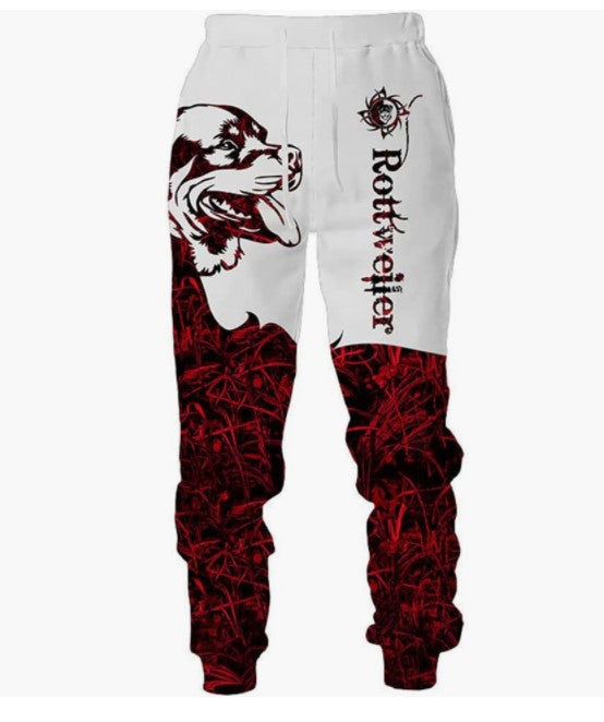 3d Digital Printing Casual Men's Trousers