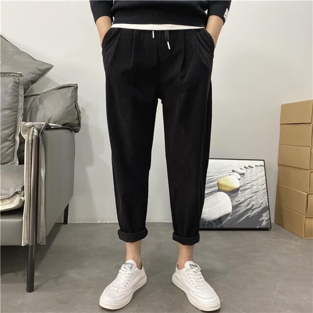 Loose Casual Men's Winter Corduroy Pants