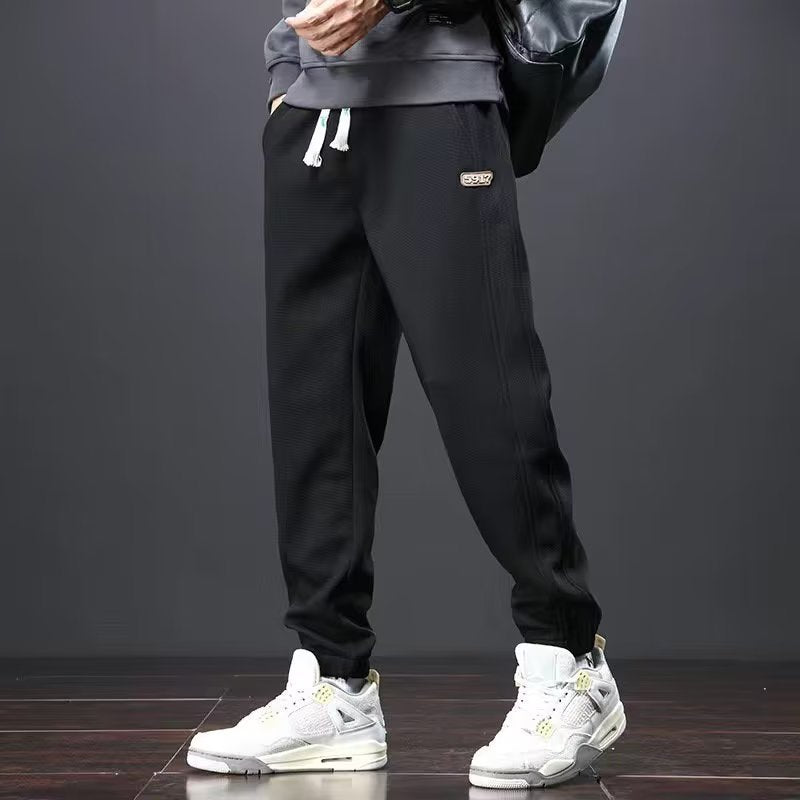 American Casual Pants Men Loose Tappered