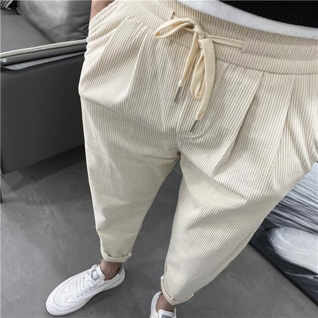 Loose Casual Men's Winter Corduroy Pants
