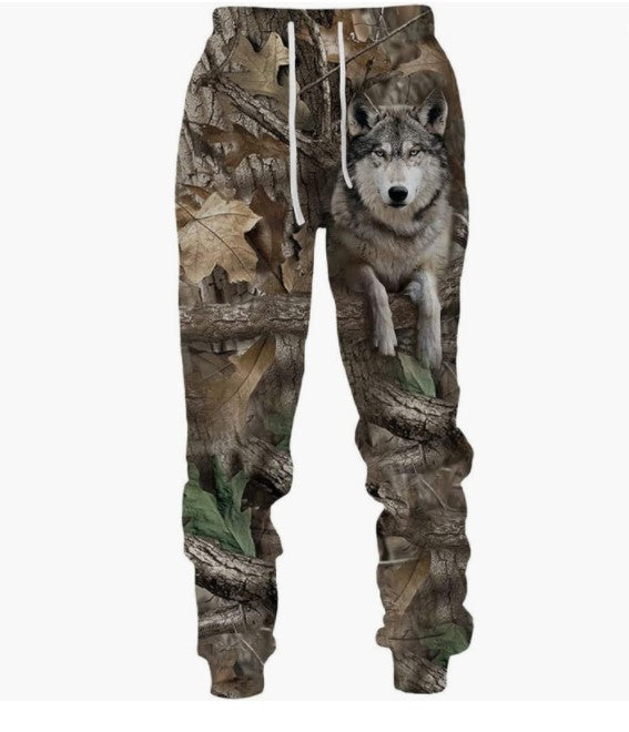 3d Digital Printing Casual Men's Trousers