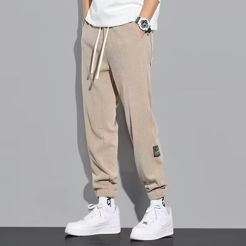 Men's Casual All-matching Pants Corduroy Sweatpants