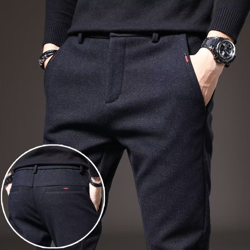 Men's Casual Loose Straight Slim Fit Trousers