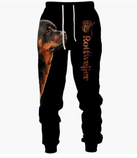 3d Digital Printing Casual Men's Trousers