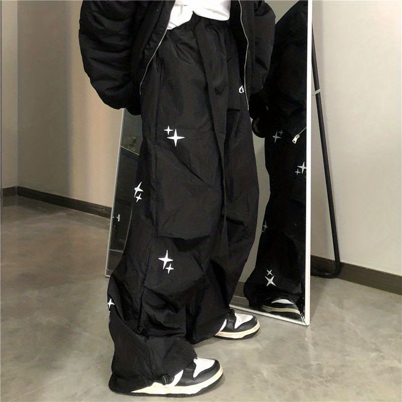 Retro Straight Wide-leg Pants Hip Hop High Street Casual Pants