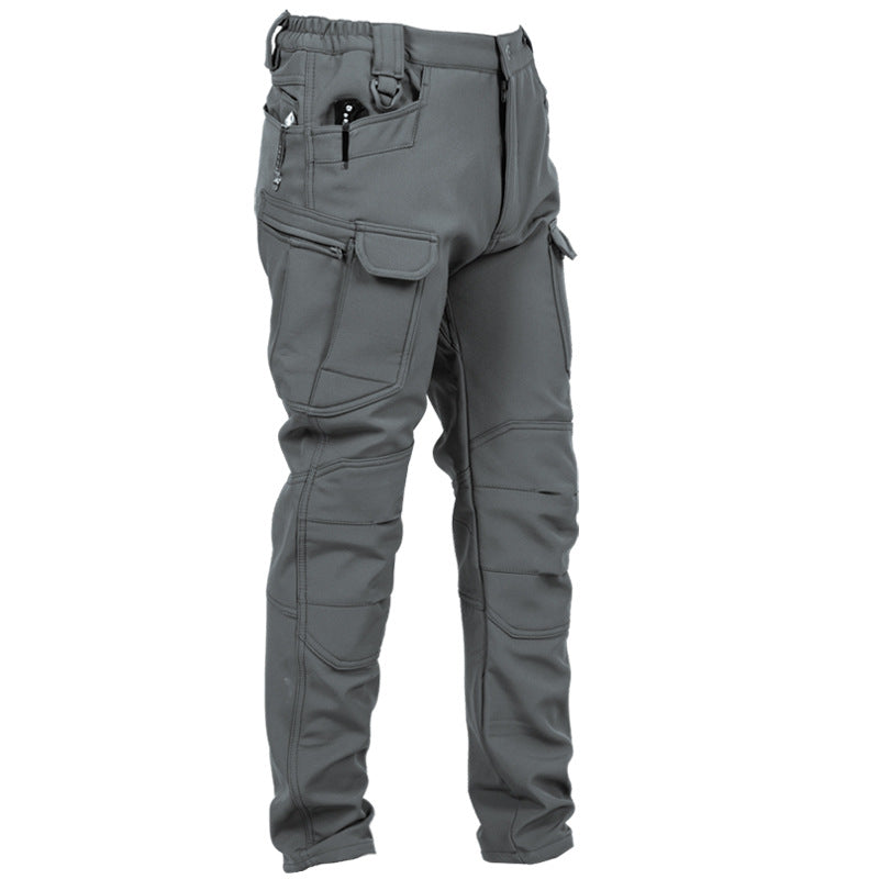Fashion Personality Men's Fleece Climbing Pants