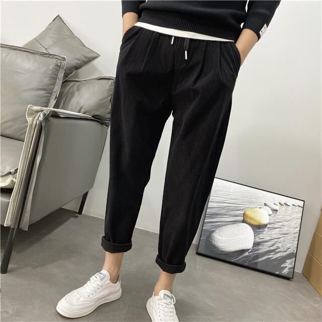 Loose Casual Men's Winter Corduroy Pants
