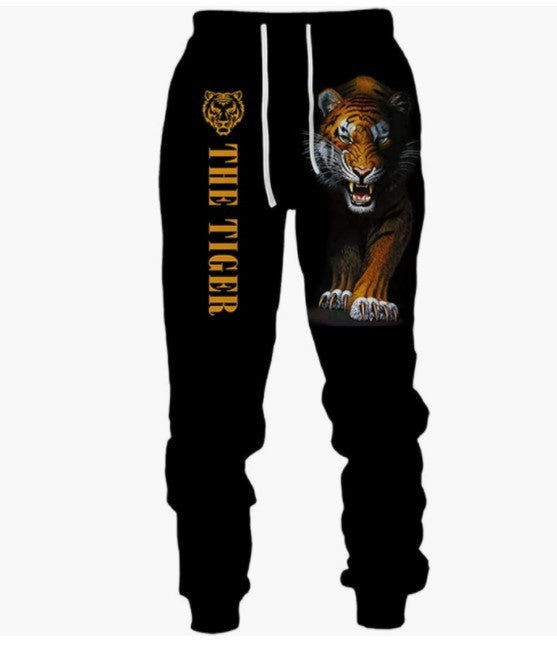 3d Digital Printing Casual Men's Trousers