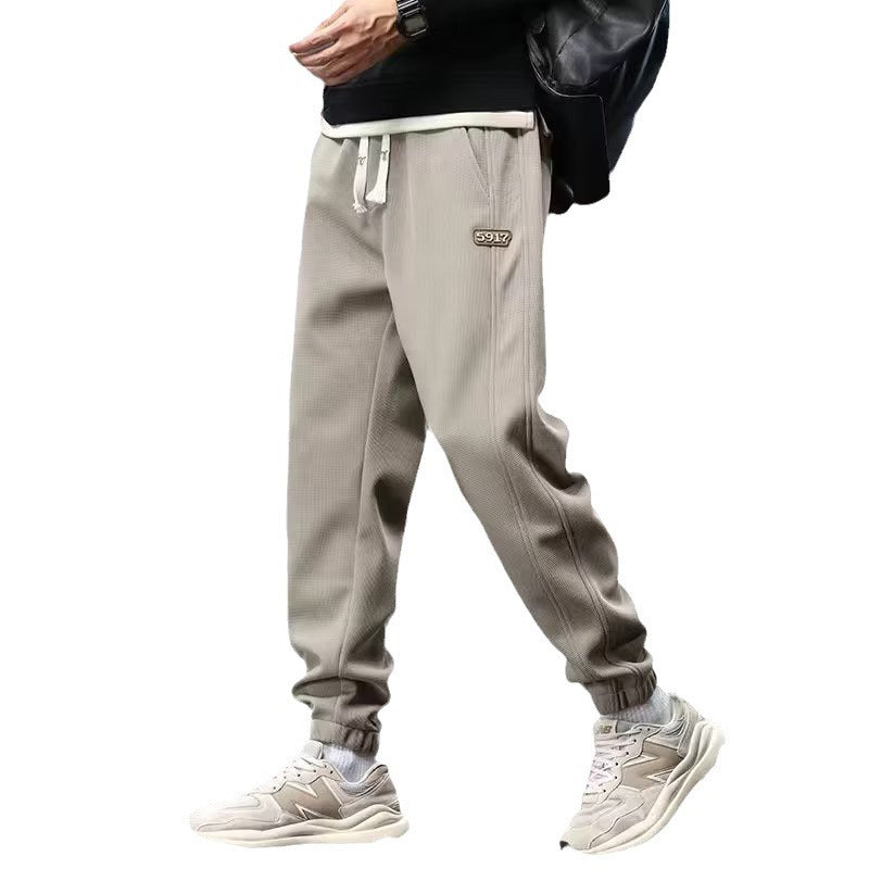 American Casual Pants Men Loose Tappered
