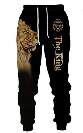 3d Digital Printing Casual Men's Trousers