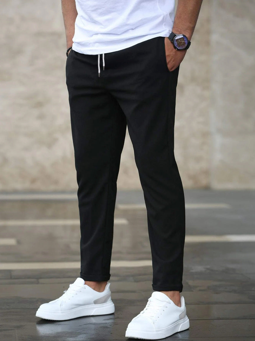 Men's Business All-match Casual Cropped Pants