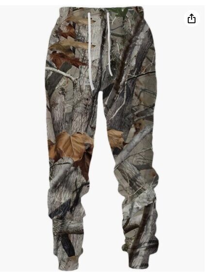 3d Digital Printing Casual Men's Trousers