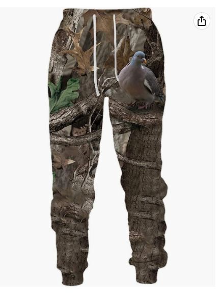 3d Digital Printing Casual Men's Trousers
