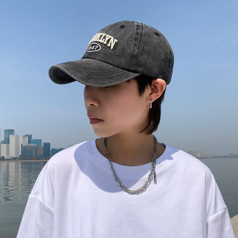 Washed Hat Men Fashion Brands Duck Tongue