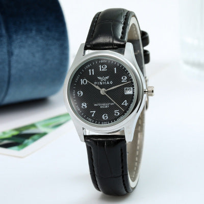 Couple Belt Quartz Watch Non-mechanical Watch Student
