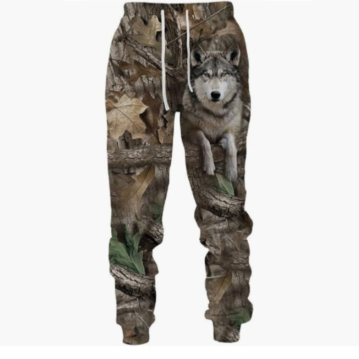 3d Digital Printing Casual Men's Trousers