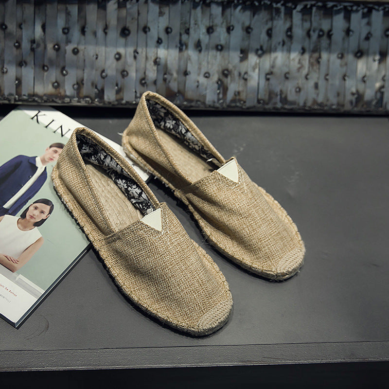 Cloth Shoes Men's And Women's Casual Shoes Lazy Shoes Spring And Summer Cotton Shoes