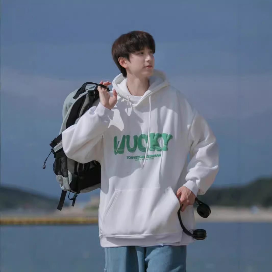 New Autumn Thin Loose Hoodie Men's Hoodie Sweater