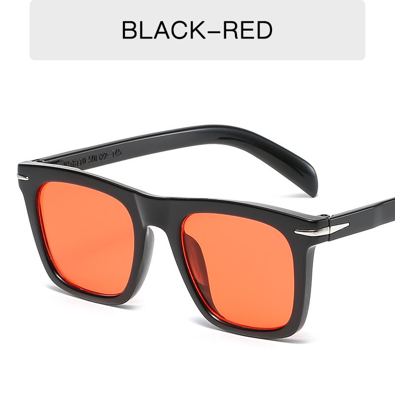 Vintage Small Square Sunglasses Fashion Metal