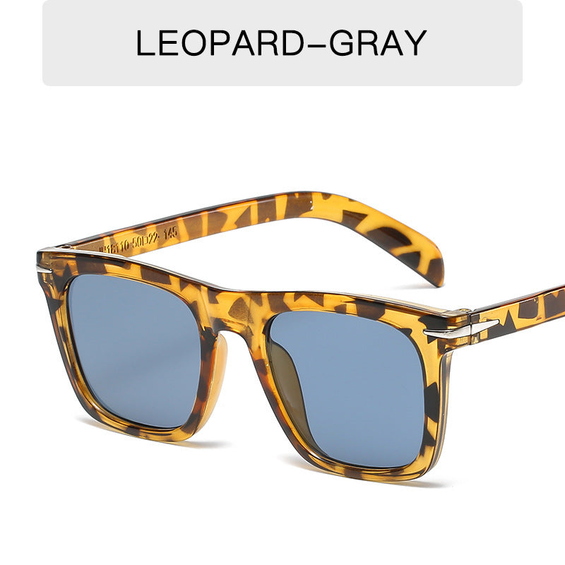 Vintage Small Square Sunglasses Fashion Metal
