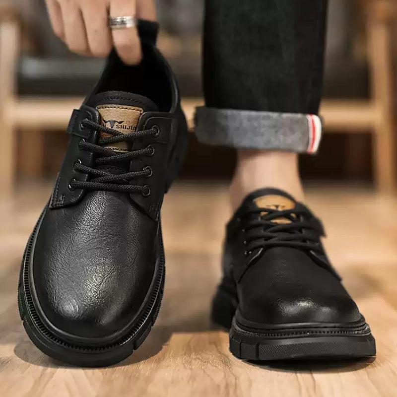 New Spring And Autumn Business Casual Leather Shoes Men