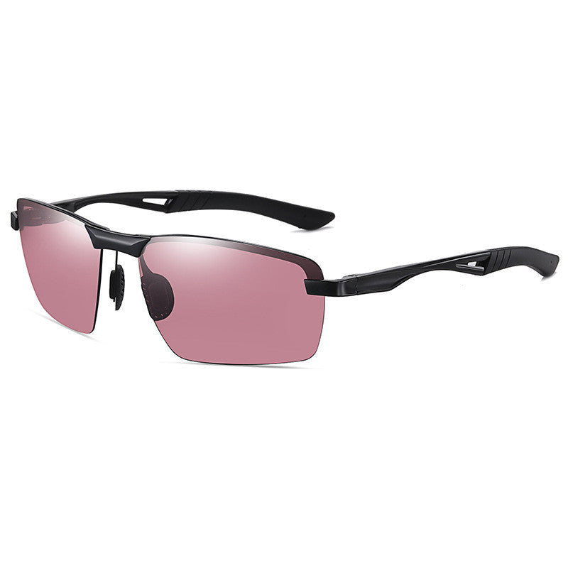New Men's Sunglasses Aluminum Magnesium Legs
