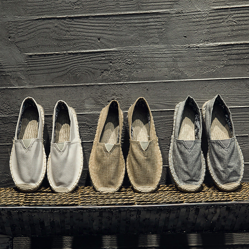 Cloth Shoes Men's And Women's Casual Shoes Lazy Shoes Spring And Summer Cotton Shoes