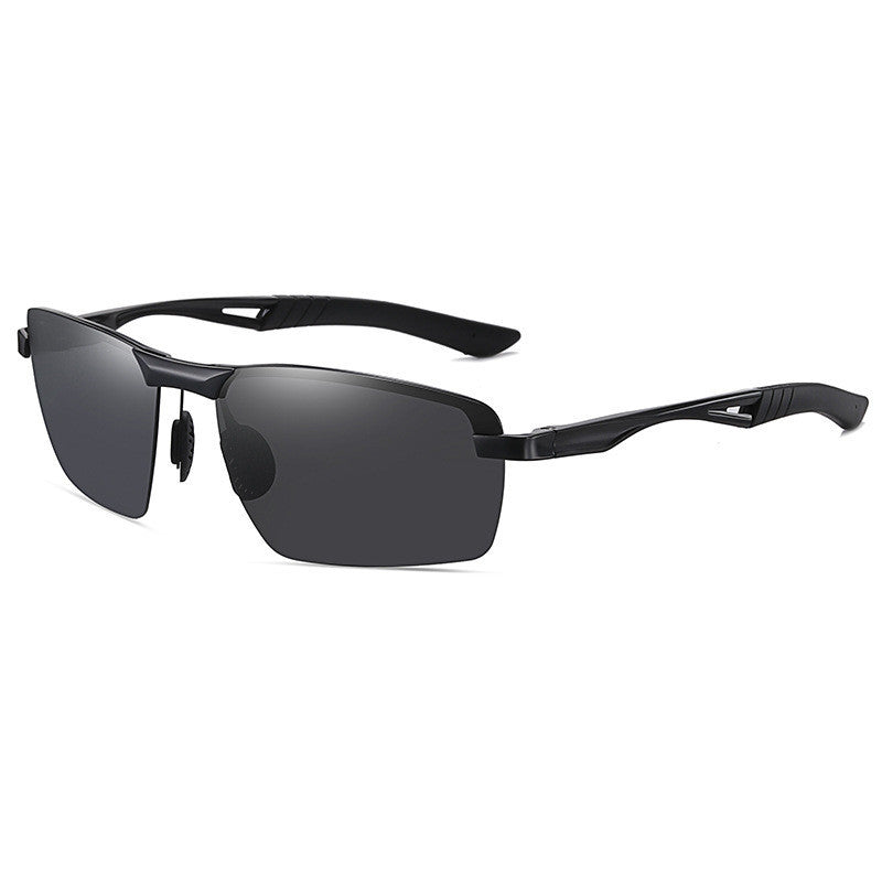New Men's Sunglasses Aluminum Magnesium Legs