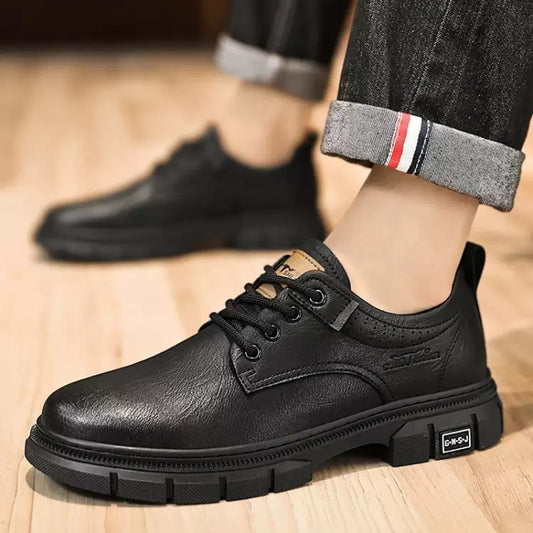 New Spring And Autumn Business Casual Leather Shoes Men