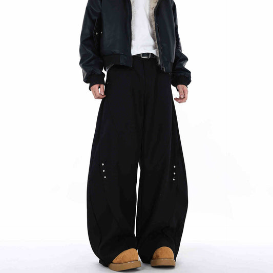 Men's And Women's Casual Loose All-match Wide Leg Pants