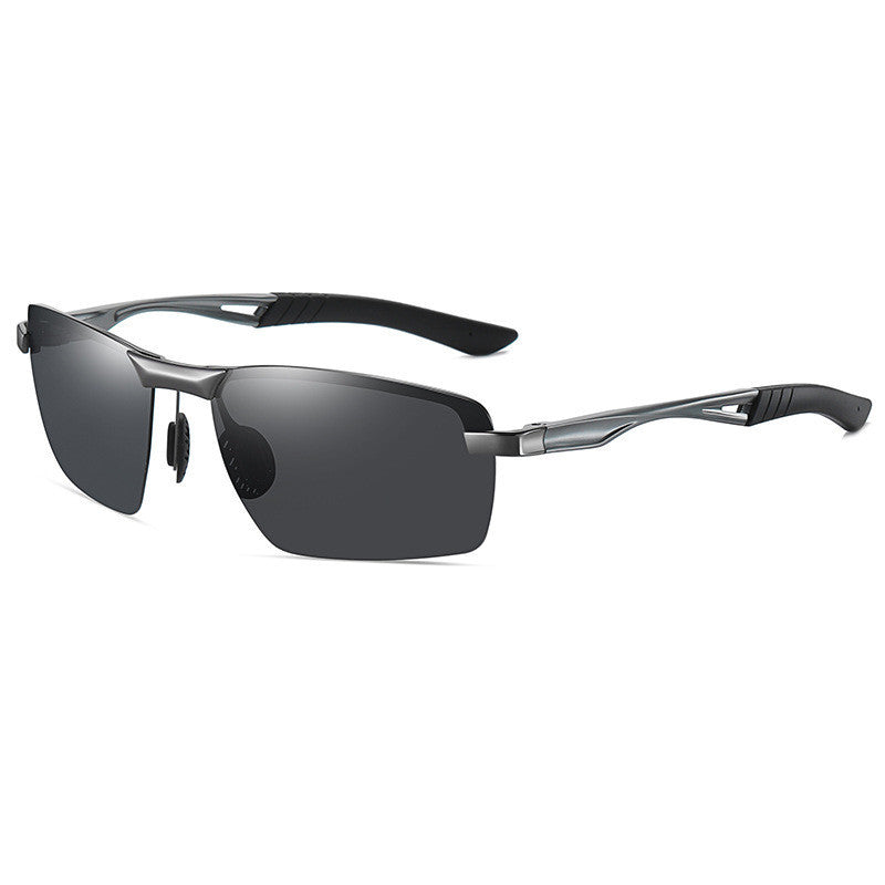 New Men's Sunglasses Aluminum Magnesium Legs