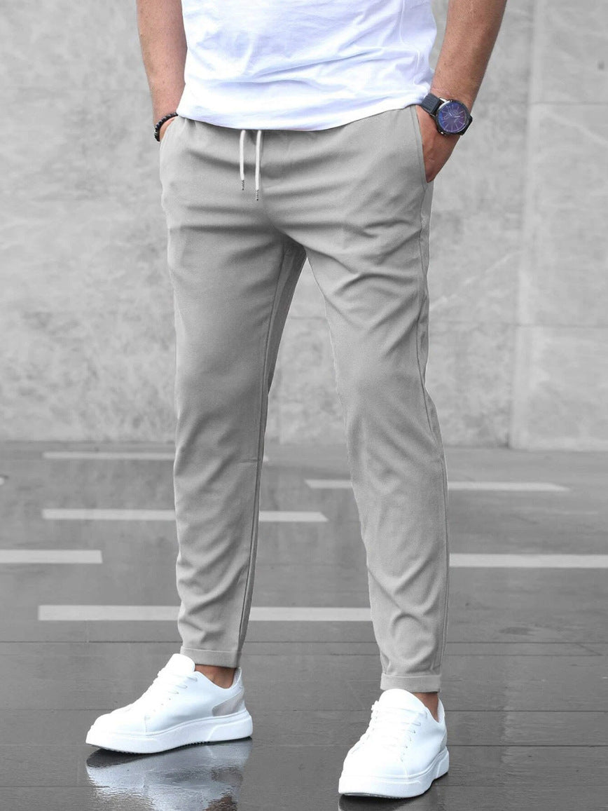 Men's Business All-match Casual Cropped Pants