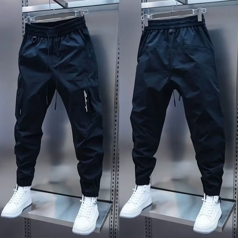 Men's Loose Straight Casual Jogger Pants
